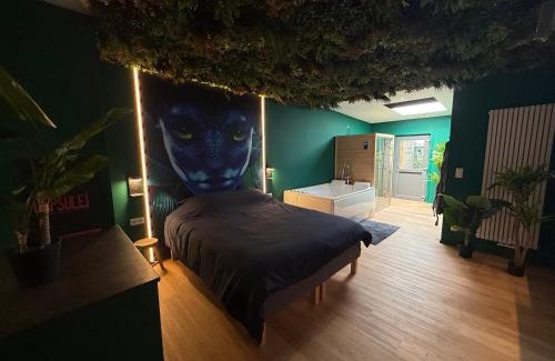 Cuesmes Apartamento | Capsule Avatar - Balneo Sauna Projecteur Nintendo