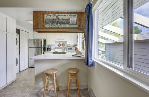Carbondale Condominio | Carbondale Condo w/ Balcony & On-Site Fly Fishing!