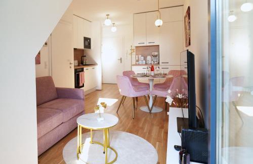 Donaustadt Apartamento | "Carl's Design Residences" - Your family-friendly, urban & stylish Oasis in Vienna l free parking & great access