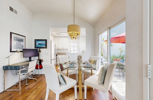 Aviara Cabaña | Carlsbad Bluewater Breeze Beach Getaway with Furnished Patio & Full Kitchen + Shared Pool & Spa