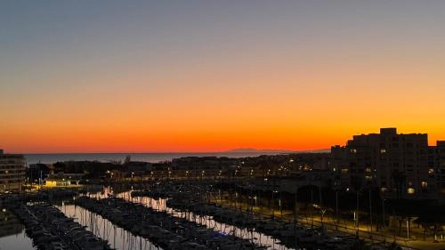 Carnon-Plage Apartamento | Carnon Plage, Vue panoramique sur mer port proche Parc Expo