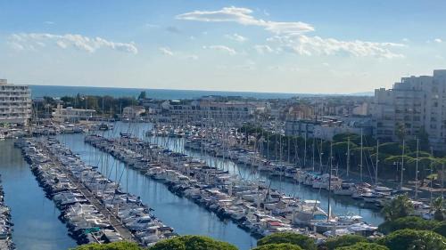 Carnon-Plage Apartamento | Carnon Plage, Vue panoramique sur mer port proche Parc Expo