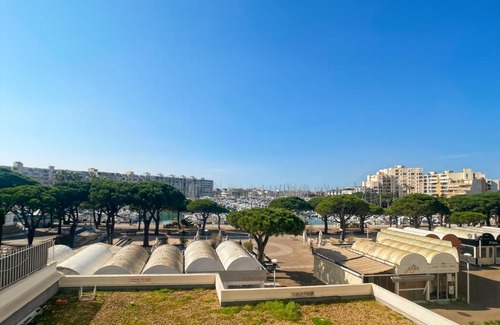 Carnon-Plage Apartamento | Carnon vue Port