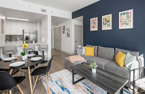 Charlotte Center City Apartamento | Carolina Blue | Stunning Views, Free Parking+WiFi