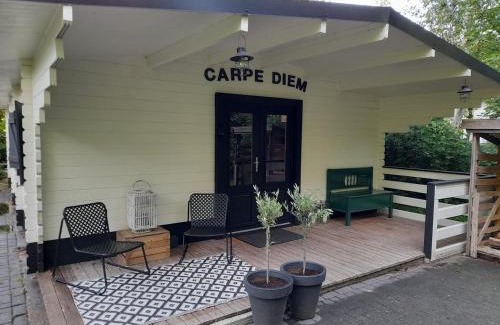 Schoonebeek Chalet De Esquí | Carpe Diem, het ruime chalet met houtkachel nabij Wildlands Emmen