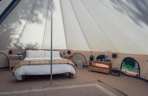 Carson Otro | Carson Glamping Escapes in this Wonderful Bell Tent Rental in Washington