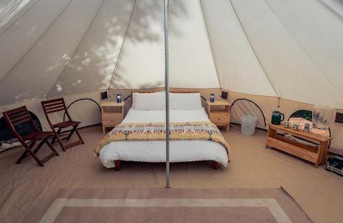 Carson Otro | Carson Glamping Escapes in this Wonderful Bell Tent Rental in Washington