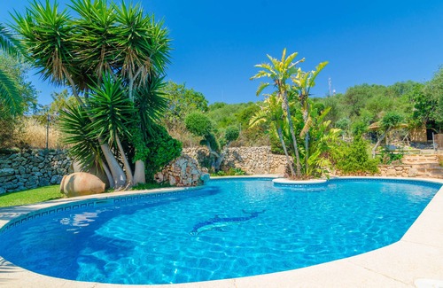 S Horta Villa | CAS CONCO - Casa tradicional mallorquina con piscina privada y hermoso jardín. WiFi Grati