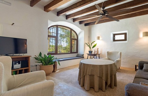 Santa Maria del Cami Casa | Cas Pilot - Casa pintoresca con piscina y jardín.