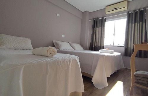 Foz do Iguacu Apartamento | Casa ótima localização para turismo com 3 quartos Cama KING próximo Cataratas Argentina Aerpt