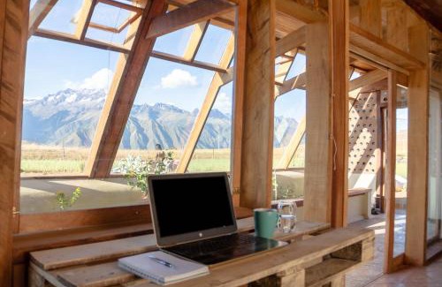 Maras Casa | Casa 100% ecológica con vista a los glaciares andinos