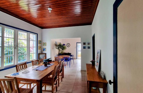 Centro Casa | Casa 4 suítes centro de Ubatuba