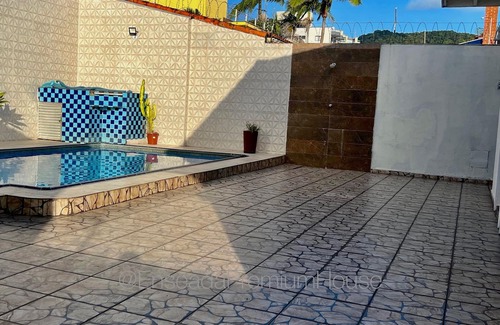 Jardim Virginia Casa | Casa Alto Padrão Enseada Guarujá. 50 Metros da Praia!