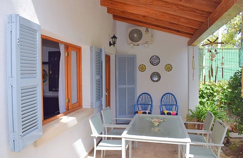 Son Baulo Chalet De Esquí | Casa Alba 159 acogedora casa de vacaciones con jardín, terraza en zona residencial, barbacoa y WiFi