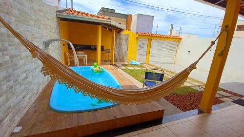 Guaibim Casa | Casa Amarela na Praia de Guaibim-Taquari