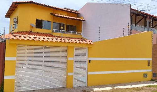 Guaibim Casa | Casa Amarela na Praia de Guaibim-Taquari