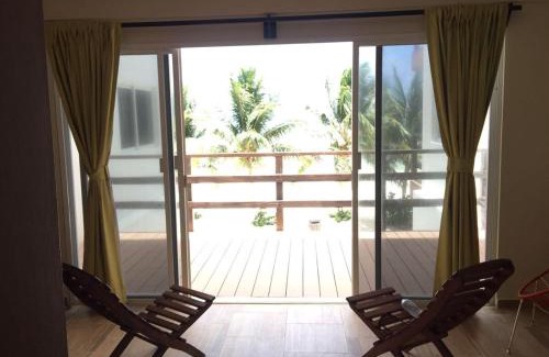 Mahahual Apartamento | Casa Atún Mahahual, vista al Mar Caribe