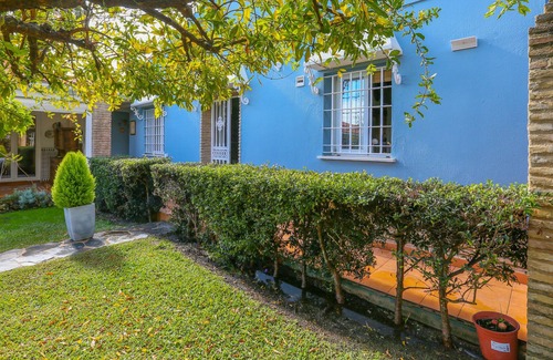 Aljaraque Casa | CASA AZUL - APARTAMENTO - Fantástico alojamiento con piscina compartida y WiFi gratis.