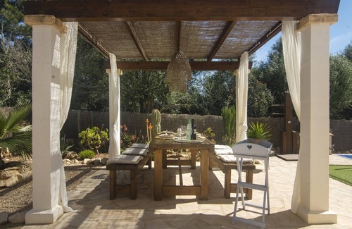Cala Llombards Villa | Casa Azul. Casa de playa para 4 adultos + 1 bebé en Cala Llombards
