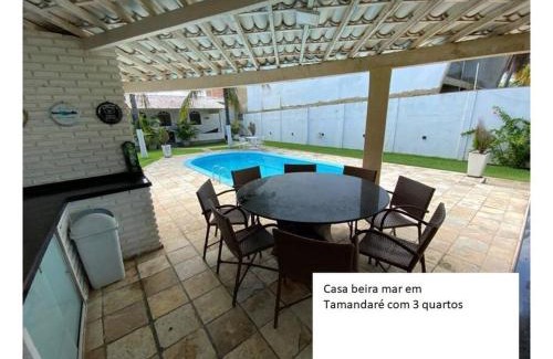 Tamandare Casa | Casa beira-mar emTamandaré c/ piscina.