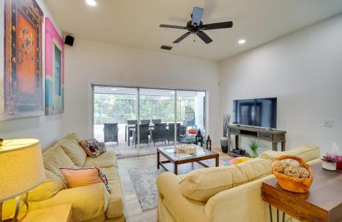 Sebastian Highlands Casa | Casa Blanco Escape with Fire Pit in Sebastian!