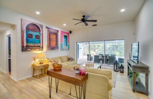 Sebastian Highlands Casa | Casa Blanco Escape with Fire Pit in Sebastian!