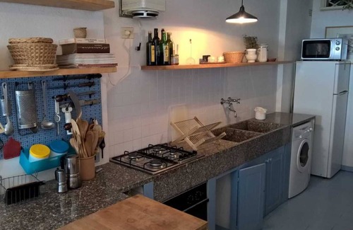 Capalbio Apartamento | Casa Blu - jardín privado, aparcamiento, privacidad y vista