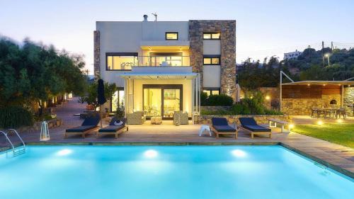 Agia Pelagia Villa | Casa Blue Villa in Crete