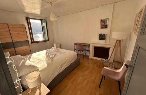 Bissone Apartamento | Casa Borromini - Parking - Vista Lago di Lugano