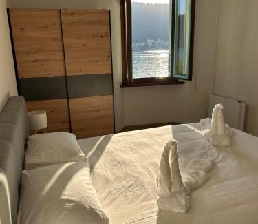 Bissone Apartamento | Casa Borromini - Parking - Vista Lago di Lugano