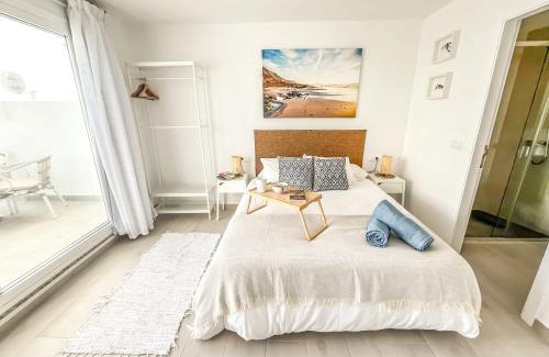 Punta Mujeres Apartamento | Casa Burgao Studio with large seaview terrace