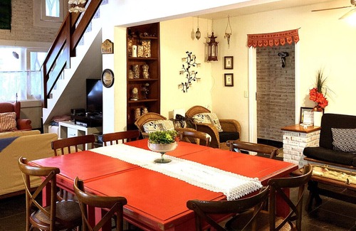 Guaeca Casa | Casa c Wi-Fi, piscina e churrasqueira - Guaecá/SP