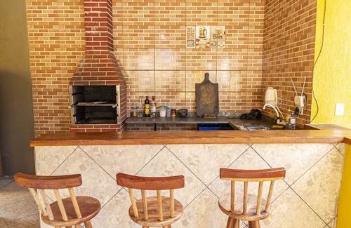 Itanhaem Casa | Casa c Wi-Fi, piscina e churrasqueira em Itanhaém