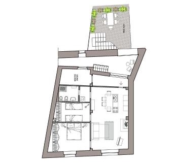 Ville del Monte Apartamento | Casa Calvola holiday home