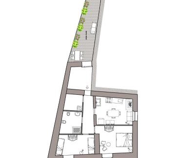 Ville del Monte Apartamento | Casa Calvola holiday home