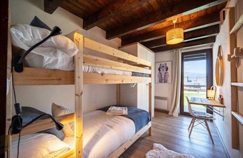 Pujo Chalet De Esquí | Casa Catania-Acogedora casa con impresionantes vistas-Fibra Optica