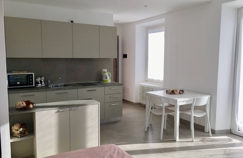 Pettenasco Apartamento | Casa Cesira - primer piso vista al lago Orta