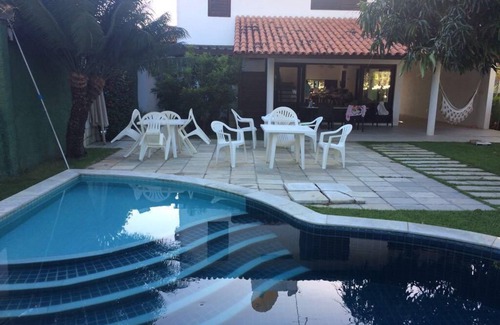Pontal de Serrambi Casa | Casa com 4 Suítes, Piscina no Melhor Trecho de Ponta de Serrambi