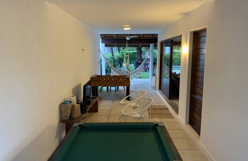 Pontal de Serrambi Casa | Casa com 4 Suítes, Piscina no Melhor Trecho de Ponta de Serrambi