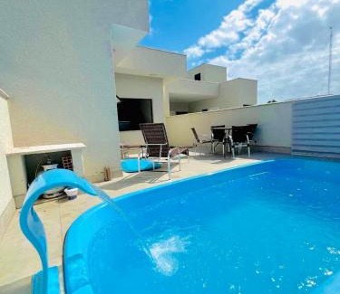 Itapoa Casa | Casa com piscina a 200m da Praia - Império Correia - Itapoá