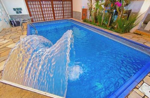 Balneario Cidade Atlantica Casa | Casa com piscina aconchegante Guarujá SP