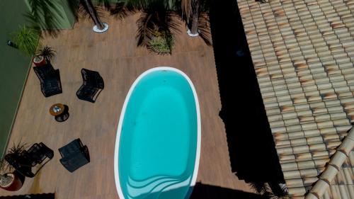 Mambucaba Casa | Casa com Piscina e Churrasqueira no Pantanal