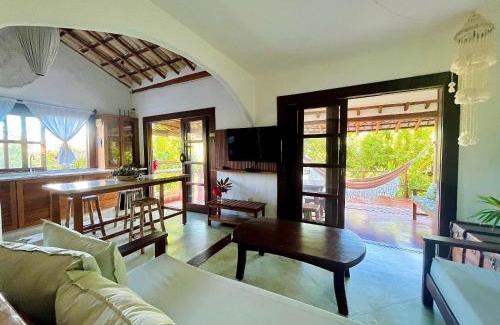 Curuipe Casa | Casa com piscina e vista para a Praia do Espelho