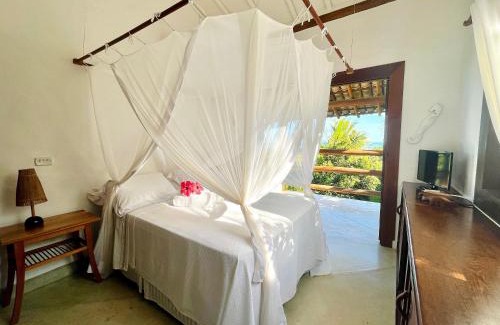 Curuipe Casa | Casa com piscina e vista para a Praia do Espelho
