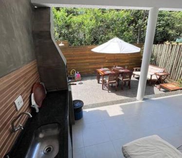 Praia do Pauba Casa | Casa completa cond. fechado em Paúba, S. Sebastião