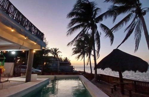 Santa Clara Casa | Casa con alberca frente del mar de Santa clara Yucatan