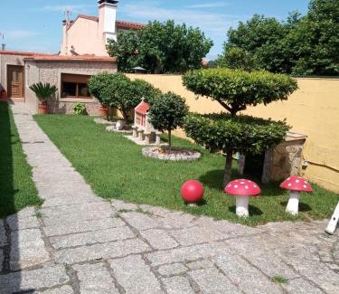 O Grove Casa | Casa con jardín en primera línea de playa