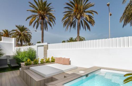 Pasito Blanco Apartamento | Casa con jardín para 6 personas en Pasito Blanco