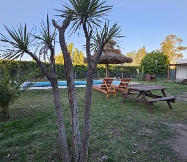 San Rafael Casa | Casa con pileta privada en complejo de cabañas CABLE A TIERRA Syrah San Rafael