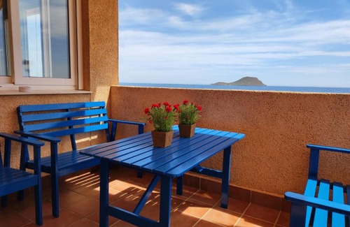 San Javier Casa | Casa con vistas al mar y piscina